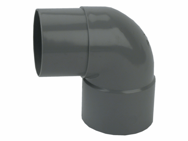 PVC HWA Bocht 90° GR 80 M/VS BC