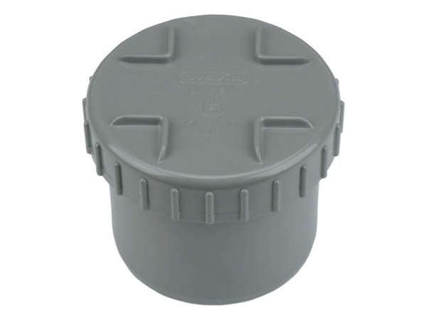 Wadal PVC Eindstuk GR 110 BC